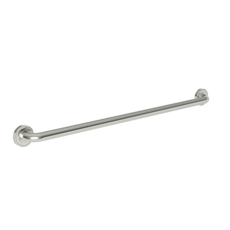 Newport Brass 39" L, Two Post, Solid Brass, 36" Grab Bar in Polished Nickel, Polished Nickel 1020-3936/15